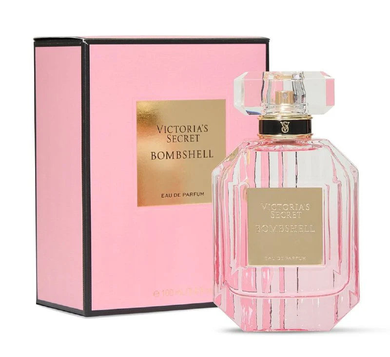 SET VICTORIAS SECRET BOMBSHELL EDP 100ML, BODY LOTION 250ML, SPLASH 250ML, COSMETIQUERA
