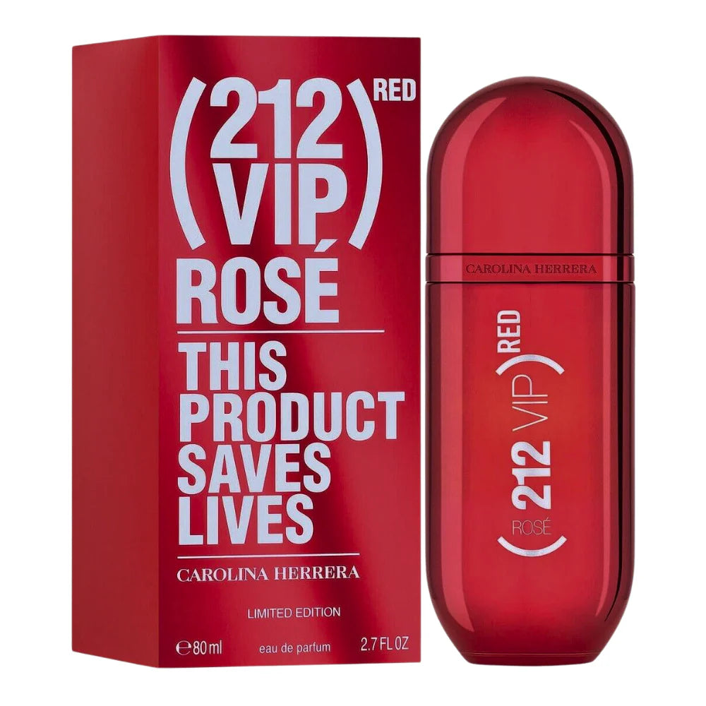 CAROLINA HERRERA 212 VIP ROSE RED FOR WOMEN EDP 80ML