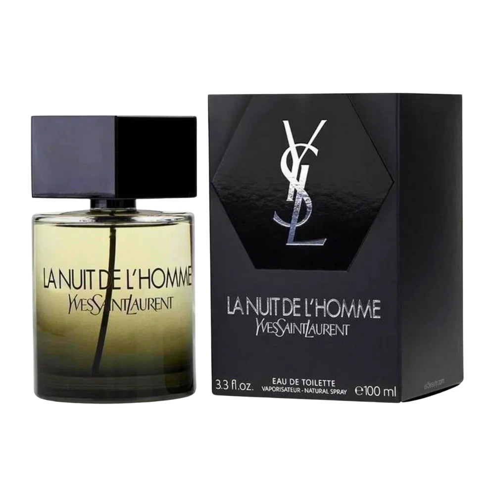 YVES SAINT LAURENT LA NUIT DE L HOMME EDT 100ML