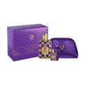 SET ORIENTICA VELVET GOLD LUXURY COLLECTION EDP 80ML,MINI EDP 7.5ML,ATOMIZADOR,BOLSA DE REGALO (M)