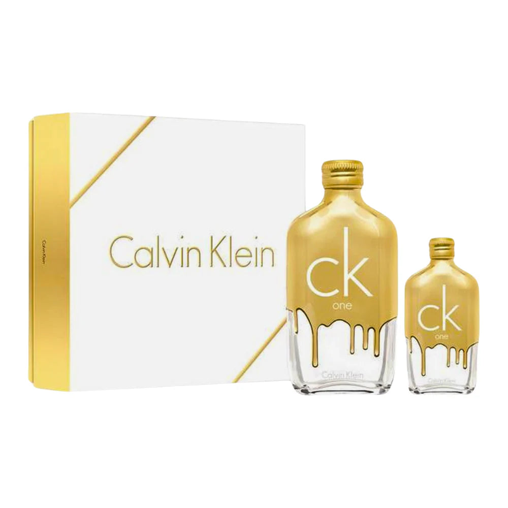 SET CALVIN KLEIN CK ONE GOLD EDT 200ML, EDT 50ML