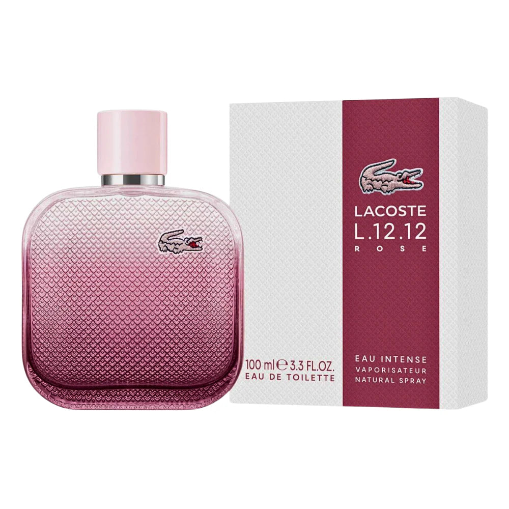 LACOSTE L.12.12 ROSE EAU INTENSE EDT 100ML