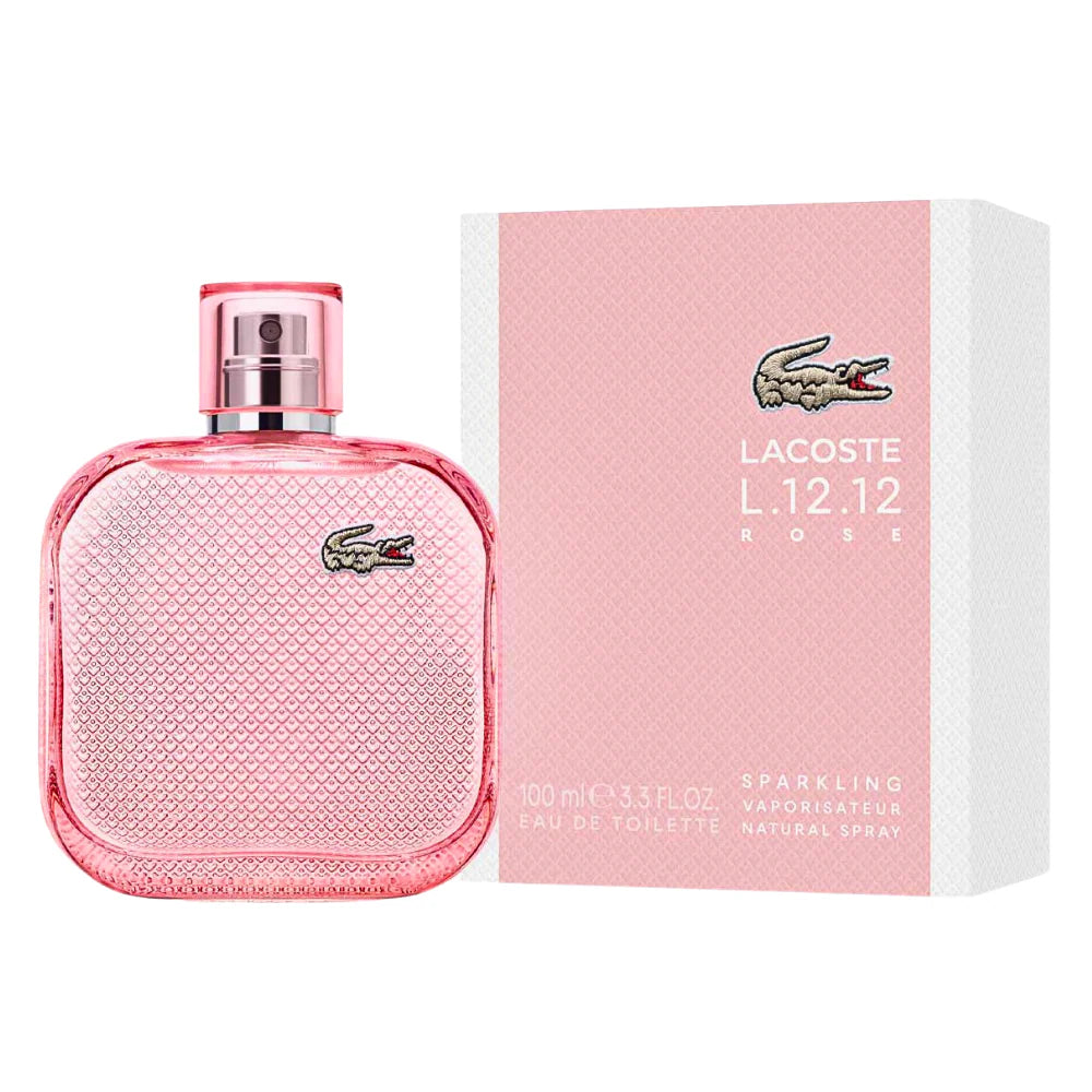 LACOSTE L.12.12 ROSE SPARKLING EDT 100ML