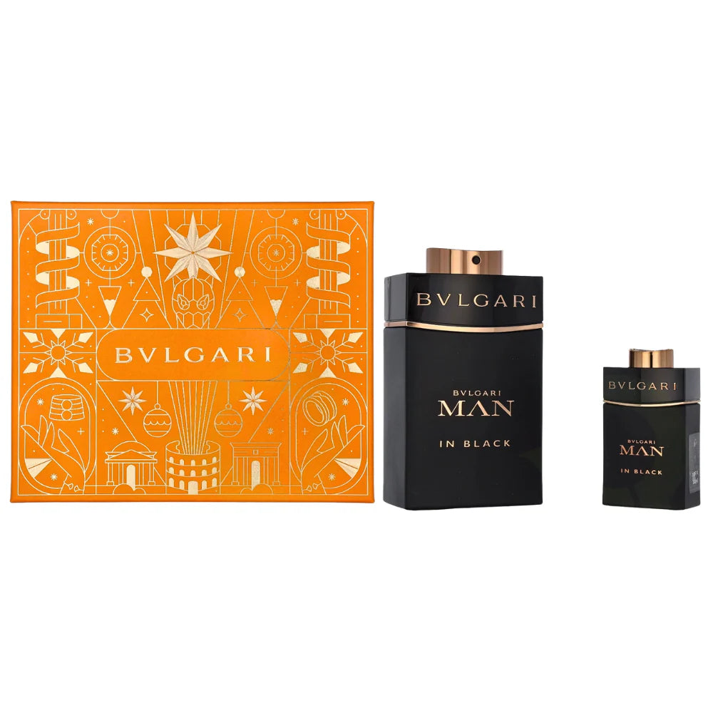SET BVLGARI MAN IN BLACK EDP 100ML, MINI EDP 15ML