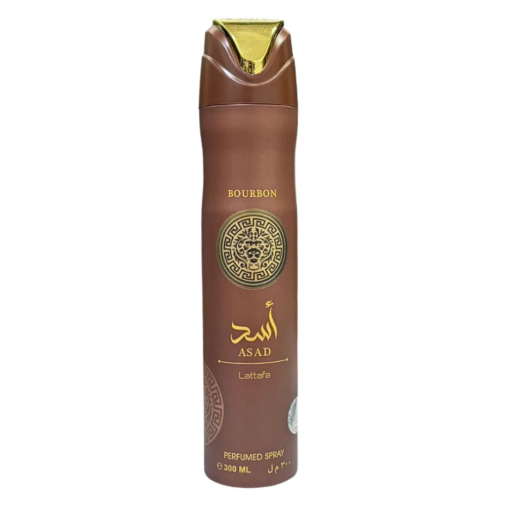 LATTAFA BODY SPRAY ASAD BOURBON 300ML