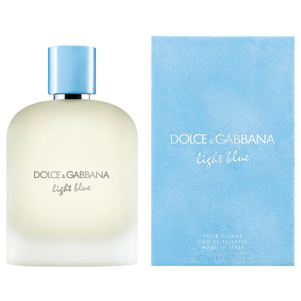 DOLCE & GABBANA LIGHT BLUE POUR HOMME EDT 200ML