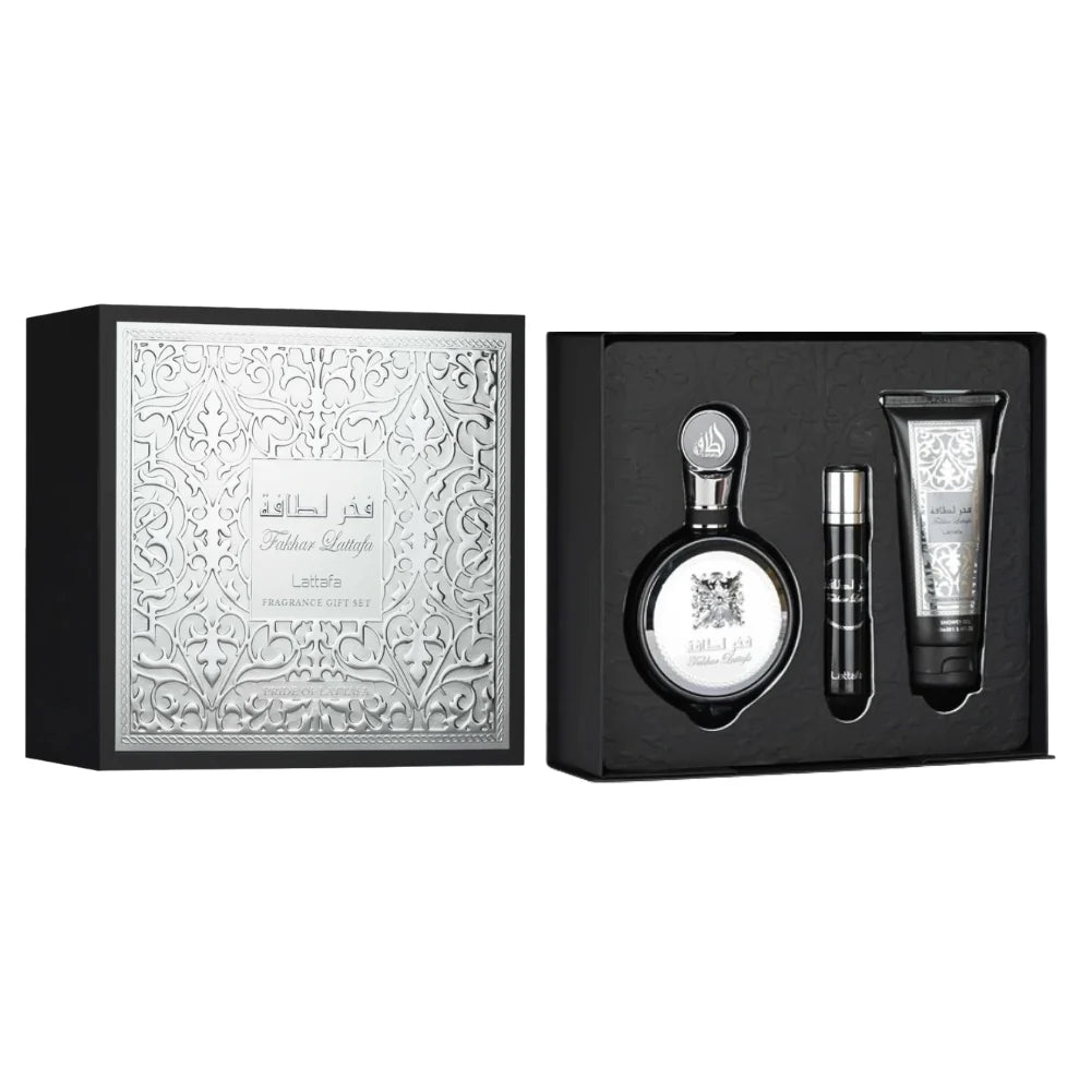 SET LATTAFA FAKHAR BLACK FRAGRANCE